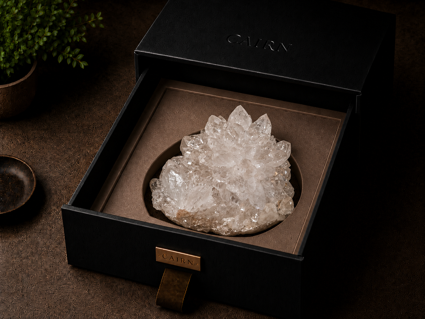 Clear Flower Apophyllite view 3