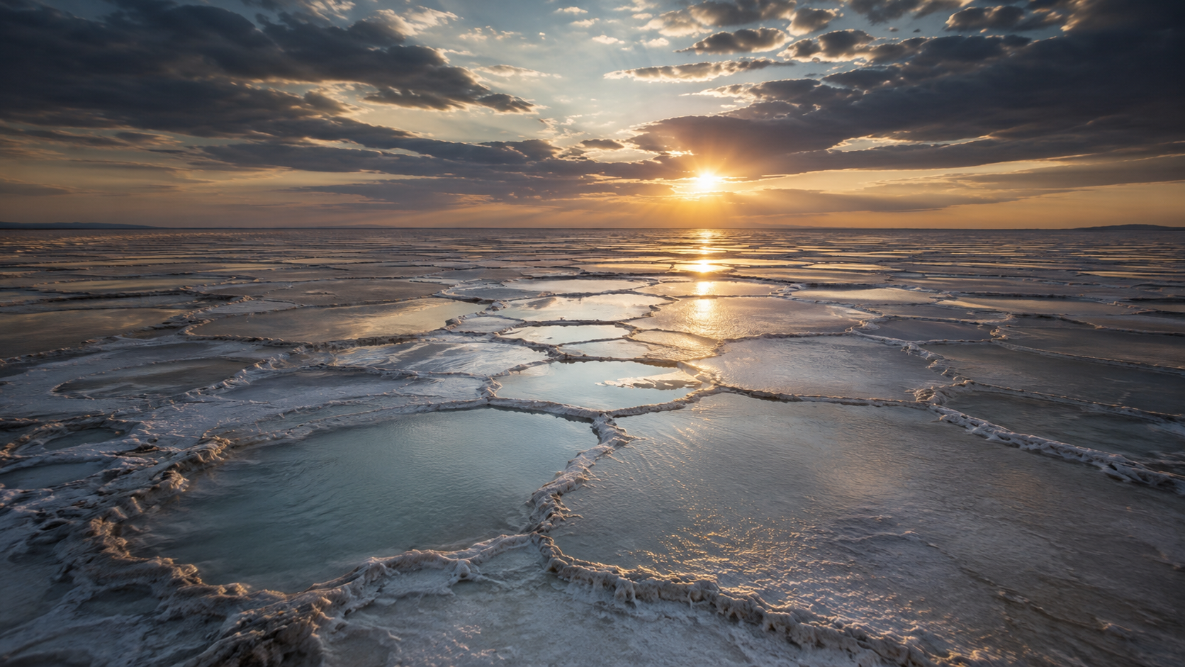 Celestite geological landscape