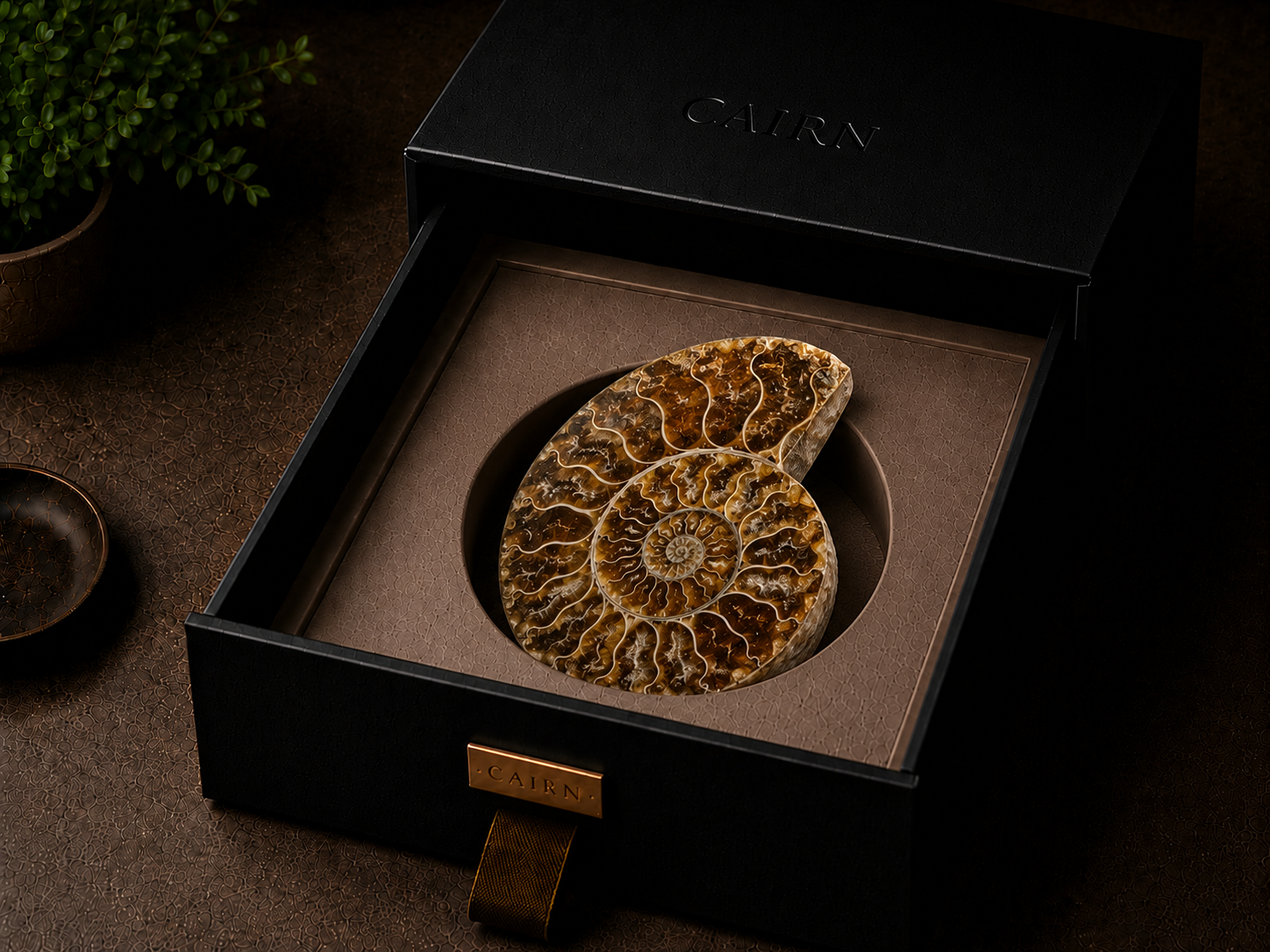 Ammonite view 3